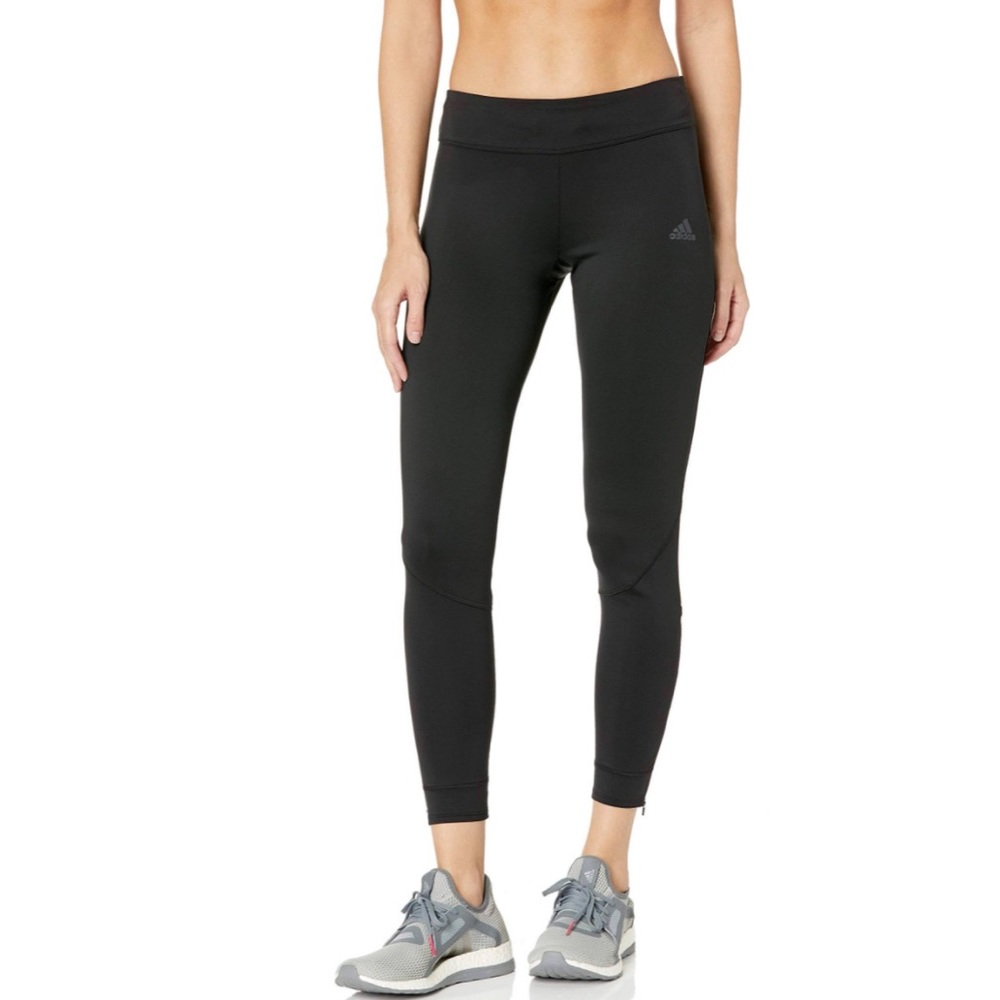 NWT Adidas Long Tight Mid Rise Running Tight